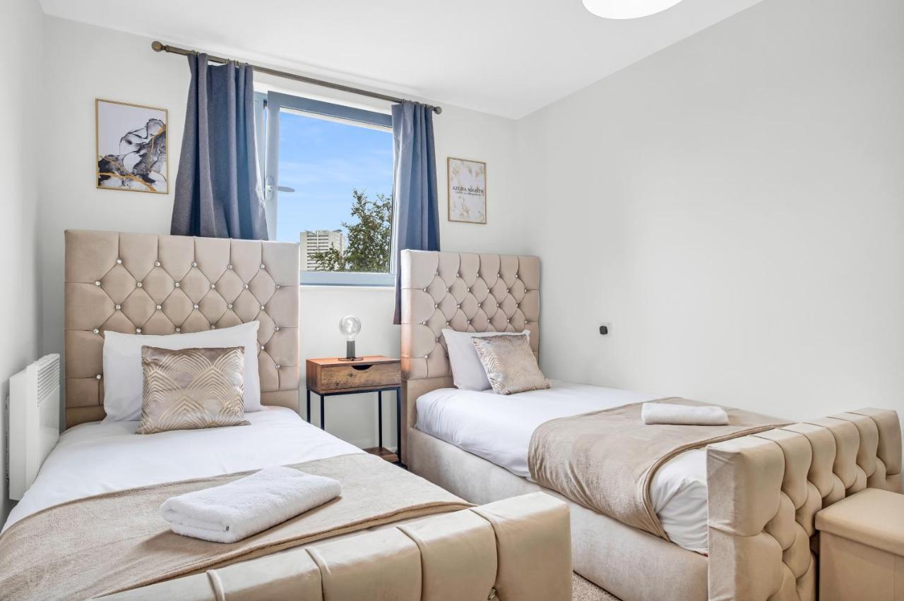 Stylish 4Th Floor 2 Bedroom En Suite City Centre Apartment With Parking By Azura Nights Birmingham Dış mekan fotoğraf