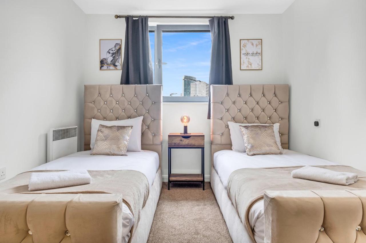 Stylish 4Th Floor 2 Bedroom En Suite City Centre Apartment With Parking By Azura Nights Birmingham Dış mekan fotoğraf